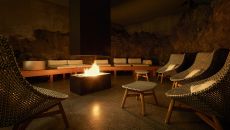 Retreat Spa Fire room at The Retreat at Blue Lagoon