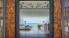 Lobby entrance ocean view