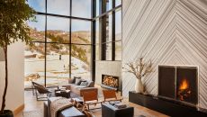 Public Spaces Living Room 2021 1 at Lodge at Blue Sky