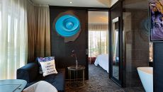 Loft Suite lounge at SO Auckland