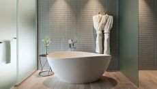 Waitemata Suite bathroom at SO Auckland