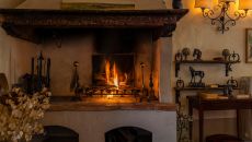 Salone fireplace Lupaia