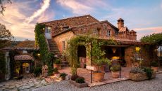 Main building sunset Lupaia