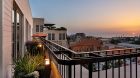 Patio sunset views