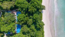 Aerial View of the swimming pool