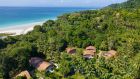 See more information about Taj Exotica Resort & Spa, Andamans Aerial View of the Resort with beach