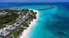 island aerial Emerald Maldives