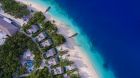 aerial with kids club Emerald Maldives