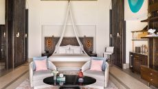 Water Villa with Pool Living Room