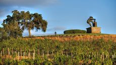 GRAPECRUSHERSTATUE at The Meritage Resort