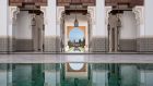 Patio and Grand Canal view at The Oberoi Marrakech