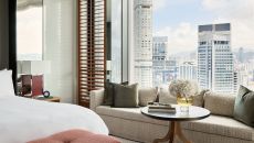 12. Kowloon Bay View Suite Bedroom at Rosewood Hong Kong