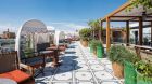 Rooftop terrace Bless Hotel Madrid.