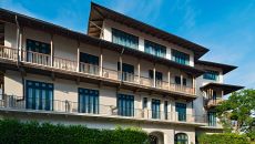 Main Entrance Santarena Hotel at Hotel Santarena