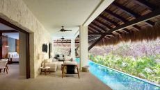 Grand Presidential Villa Terrace Private Pool at Chable Maroma