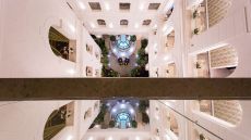  secret garden spa from above 