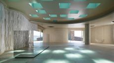 Lobby area with pool light  