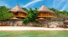 Bungalows from water