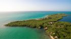 Aerial water view