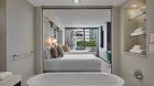Deluxe City View 2 Queen Bathroom copy Loews Hotel 1000 Seattle 2018.