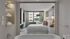 Deluxe City View King Bathroom copy Loews Hotel 1000 Seattle 2018.