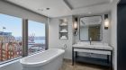 Grand Corner Water View Junior Suite Bathroom copy Loews Hotel 1000 Seattle 2018.