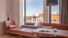 Andaz Munich King City View Room Living at Andaz Munich Schwabinger Tor