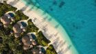 Aerial View of Beach Houses and Residences 2 The Nautilus Maldives
