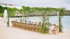 Table on the beach