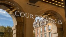 Sign Cour des Vosges