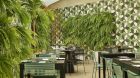 Dining green wall