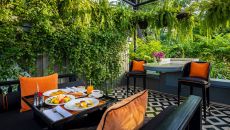 Bensley Pool Villa breakfast