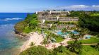 Princeville resort aerial