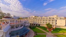 AZLRH Overview Garden Heritage Building Azerai La Residence Hue
