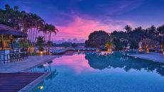 AZLRH2017 Swimming Pool Sunset S Azerai La Residence Hue