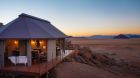 Exterior tent sunset view Sonop Namibia