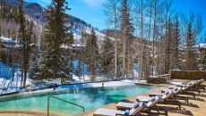 Mountain and Creek Side Infinity Pool