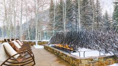 Gore Creek Fire Pit Grand Hyatt Vail