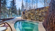 Hot Tub on Gore Creek Grand Hyatt Vail