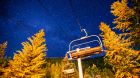 Ski Chair Lift 20 fall