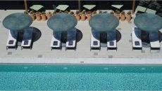 Communal Pools Umbrellas and Sunbeds 3 at Cayo Exclusive Resort