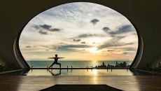 COMO Penthouse Private Pool Deck Yoga 2 COMO Uma Canggu