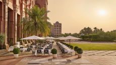 patio dining at Emirates Palace MO Abu Dhabi