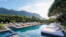 Amomoxtli Pool view at Amomoxtli