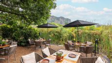 Amomoxtli Restaurant terrace at Amomoxtli