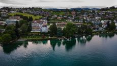 Drone View from the lake