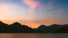 Lakeand Alps View Dawn