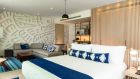 Premier Ocean Front One bedroom suite Bed SLS Cancun