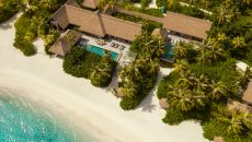 Three Bedroom Beach Villa at Waldorf Astoria Maldives Ithaafushi