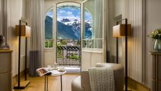 Kempinski Palace Engelberg Belle Epoque Suite Balcony